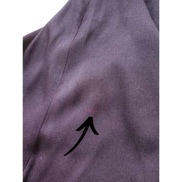 Scarlett Vintage 90s Whimsigoth Minidress Size 7 Black Lace Fairy Grunge Pleated - Picture 6 of 9